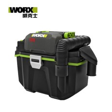 WORX 威克士 WU036 乾濕兩用吸塵器, 黑色/綠邊, wu036.9