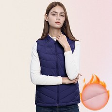 스타일랑 여성 경량 패딩 조끼_코튼캔디 빅사이즈 프리미엄 웰론 조끼 이너아우터 추천!!