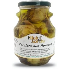 580g 무첨가 로마식 허브 구운 아티초크 병입 직수입 필로티 로레토, 1개
