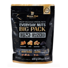 매일견과 에브리데이 빅팩 (20g*30봉), 1개, 600g