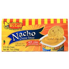 나초치즈소스 리코스 실온 200g, 1개