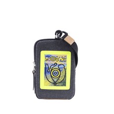 로에베 중고 2010-2026 캔버스 아이 로에베 네이처 넥 파우치 크로스 백