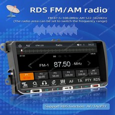 Navifly 차량용 멀티미디어 플레이어 FM 폭스바겐 파사트 B6 B7 티구안 투란 골프 5 폴로 시트 제타 스코다, 02 9 Inch Wireless CP