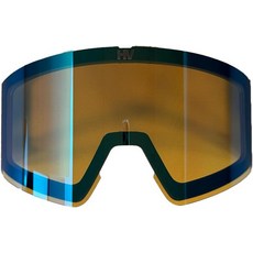 스키 고글용 예비 렌즈 SE 모델 교체 옐로우 블랙 골든 그린 실버 6 가지 색상, Silver Lens