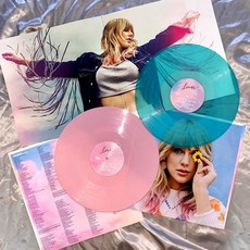 台灣出貨 歐版 泰勒斯威夫特 Taylor Swift Lover 霉霉專輯 黑膠唱片lp彩膠 收藏碟片 樂音欣賞 金典