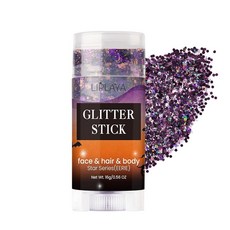 Body GLITTER 글리터 Stick FACE 페이스 Gel SEQUINS 시퀸스 Mermaid Stick Shine HAIR 헤어 EYE 아이shadow CON 온ce, 퍼플