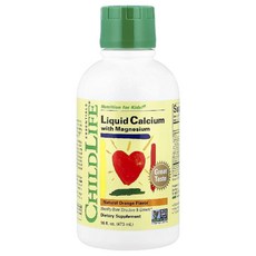 차일드라이프 칼슘 마그네슘 Liquid Calcium 내추럴 오렌지맛 어린이 액상474ml, 474ml