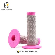 7/8 "오토바이 그립 먼지 자전거 고무 핸들 바 Mx 베개 탑 스로틀 22mm 부품, 03 grey-orange