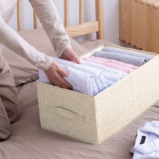 다용도정리함 폴딩 수납박스 다용도 정리함 수납정리함 리빙박스 폴딩박스 수납바구니 옷정리함, ◆■2호 (47X28X21)◎♣, 2호 (47X28X21)