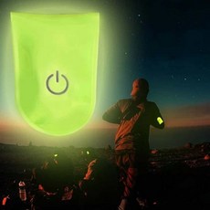 자전거 LED 안전 클립 방수안전등 자전거후미등클립 LED반사클립, 1개, 02LED안전클립-형광