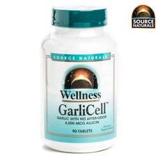 SOURCE NATURALS Wellness Gallicel 6000mcg 片劑, 1個, 90 件