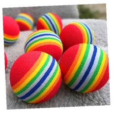 연습용 골프공 실내연습장 스펀지 공 EVA 골프장 연습 골프용품 공, 1개, 상세페이지 참조