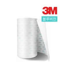 3M PPF필름 자동차보호필름 우레탄필름 도어가드 폭5cm/10cm/25cm/50cm 블루/레드버전, 블루 투명 폭250mmX300mm, 1개