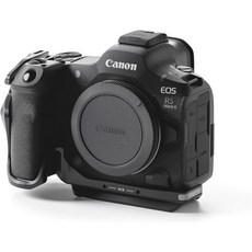 틸타 하프 카메라 케이지 캐논 R5 마크 II - 블랙 | 콜드 슈 장착 액세서리 14-20 및 38-16 카메라에 안전하게 부착 실리콘 패딩 경량, 틸타 하프 카메라 케이지, 캐논 R5 마크 II - 블