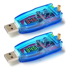 1-10개 DC-DC 5V 3.3V 12V USB 스텝 업다운 전원 공급 모듈 조절식 부스트 벅 컨버터 출력 케이스, 05 Green 4pcs