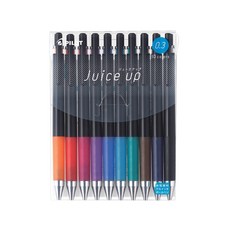 파이롯트 파이롯트 쥬스업 젤 볼펜 10색세트, 0.3mm(LJP200S3-10C)