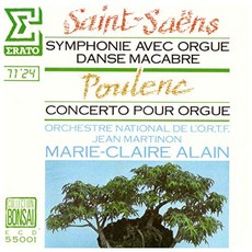 Marie-Claire Alain/Saint Saens Poulenc [audioCD] 336320