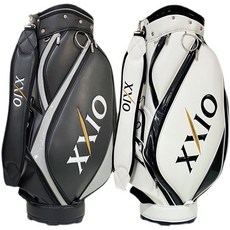 職業款 高爾夫球包 黑白 帽套, 如圖所示