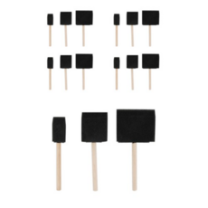 유니아트 도장찍기스펀지, 단색, 15개