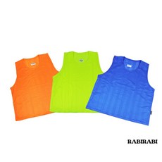 . 팀 조끼 유소년용 . 오렌지 조끼 디자인