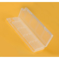 게임 메모리 카드홀더 보관 케이스 박스 NS 스위치 컨트롤러용 교체 흑백 10 in 20, 하얀색