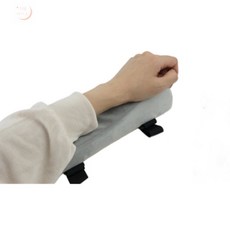 희람라이프 손목 쿠션 의자팔꿈치쿠션, 그레이