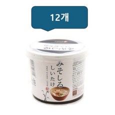 주비푸드 미소장국 버섯맛 21g 12개세트, 12개