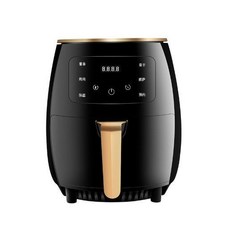 智能家用空氣炸鍋, 4.5L黑色空氣炸鍋,歐規EU 220V