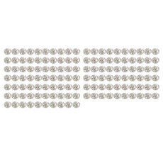 SWAROVSKI 施華洛世奇 水晶美甲配件SS16 130件大容量美甲石扁石Swarovski 施華洛世奇, 1個, 水晶