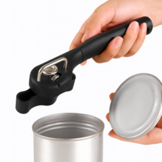 인헨스몰 업소용 측면절단 캔 따개, 블랙