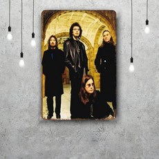 장식 포스터 빈티지 주석 간판 금속 플라크 펍 맨 케이브 클럽 벽장식, 32. Style-32