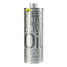 이리아다 유기농 엑스트라버진 올리브오일 칼라마타 피디오, 1개, 500ml