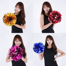 혜명상점 치어리더 응원 수술 투톤 응원도구 용품 응원수술, 투톤블루