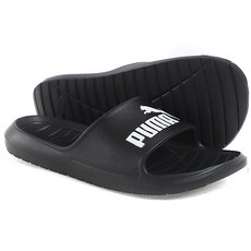 PUMA Divecat V2室內拖鞋+時尚口罩, 280, 黑,白