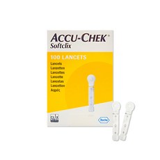 아큐첵 로슈 정품 소프트클릭 채혈침 200개입, 100개입, 1개