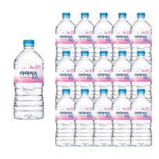 아이시스 8.0 생수, 1L, 18개
