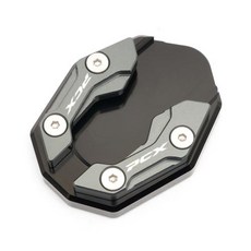혼다호환 ADV350 부품 튜닝용품 PCX 160 PCX150 ADV 150 ADV PCX 350 160 150 오토바이 액세서리 사이드 스탠드 확대 플레이트 킥스탠드 확장, no logo Titanium, 1개