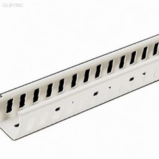 PVC 닥트 30x40mm 2M 백색 바디만 10EA 벽면닥트 전선 에어컨배관커버 배선정리, 상세페이지 기재, 10개