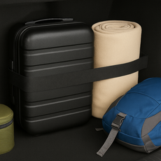 다용도 멀티 고정 스트랩 거치 밴드, 블랙, 1개