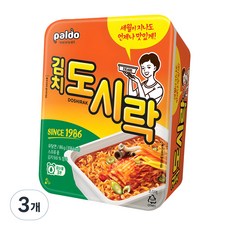 팔도 김치 도시락 86g, 3개