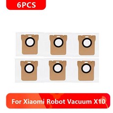 로봇 청소기 메인 사이드 브러시 헤파 필터 걸레 천 먼지 봉투 교체 부품, 6. 6pcs, 기본