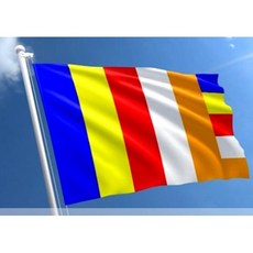 嵐陽服飾百貨坊 佛教旗 五色旗 大小 佛教用品 佛陀渡化 彩色旗