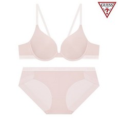 [백화점정품] 게스 언더웨어 화이트밴딩 브라팬티세트 GDWBRBP121LPK