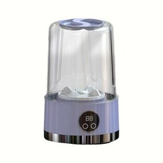 日本松禾SONGH 無線迷你洗衣機：USB充電便携式內衣褲清洗機, 1個, 紫色 5000mah大容量+強勁電機, 紫色-內衣洗衣機