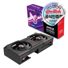 SAPPHIRE 라데온 RX 9070 PULSE D6 16GB