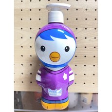 貝貝媽咪小舖 小朋友英雄系列 博寶兒奧特曼超人力霸王三合一洗髮沐浴泡泡露500mlx2罐禮盒裝, 1個, Petty(洗髮沐浴泡泡3合1）紫色