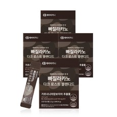 에버비키니 가르시니아 커피 다이어트 빠질라카노 다크로스트, 42g, 4박스