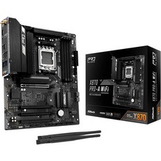 ASRock X870 Pro-A WiFi ATX Motherboard - AMD AM5 Ryzen 900080007000 DDR5 8000+OC PCIe 5.0 Dual USB4, EATX, Taichi Lite