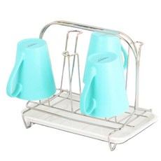 주방정리 머그컵 유리컵 보관 6구 컵컬이 거치대 컵걸이 꽂이 자취생필수템, 컵걸이(M형)