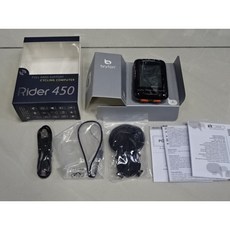 Bryton Rider 450E 450T 智慧型GPS自行車碼表 支援Di2 速度/踏頻 智慧心跳帶, 1個, 450E(單機版)